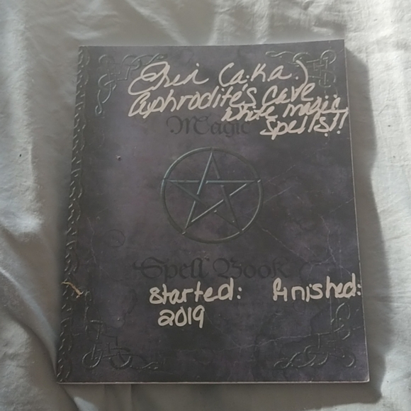 Wiccan Workbook for spell work - Picture 1 of 4